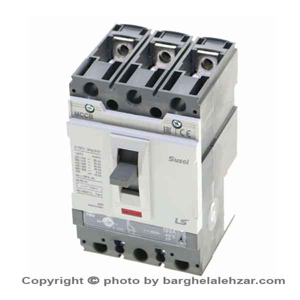 کلید اتوماتیک 400 آمپر سه پل قابل تنظیم LS سری سوسل مدل TS 400N ATU 400 3 قدرت قطع 65KA