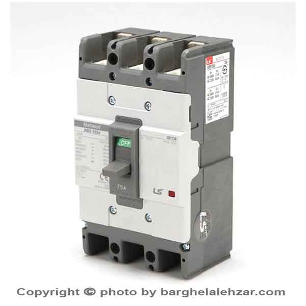 کلید اتوماتیک فیکس LS ال اس 75 آمپر متاسل مدل ABN103C/75 با قدرت قطع 22KA